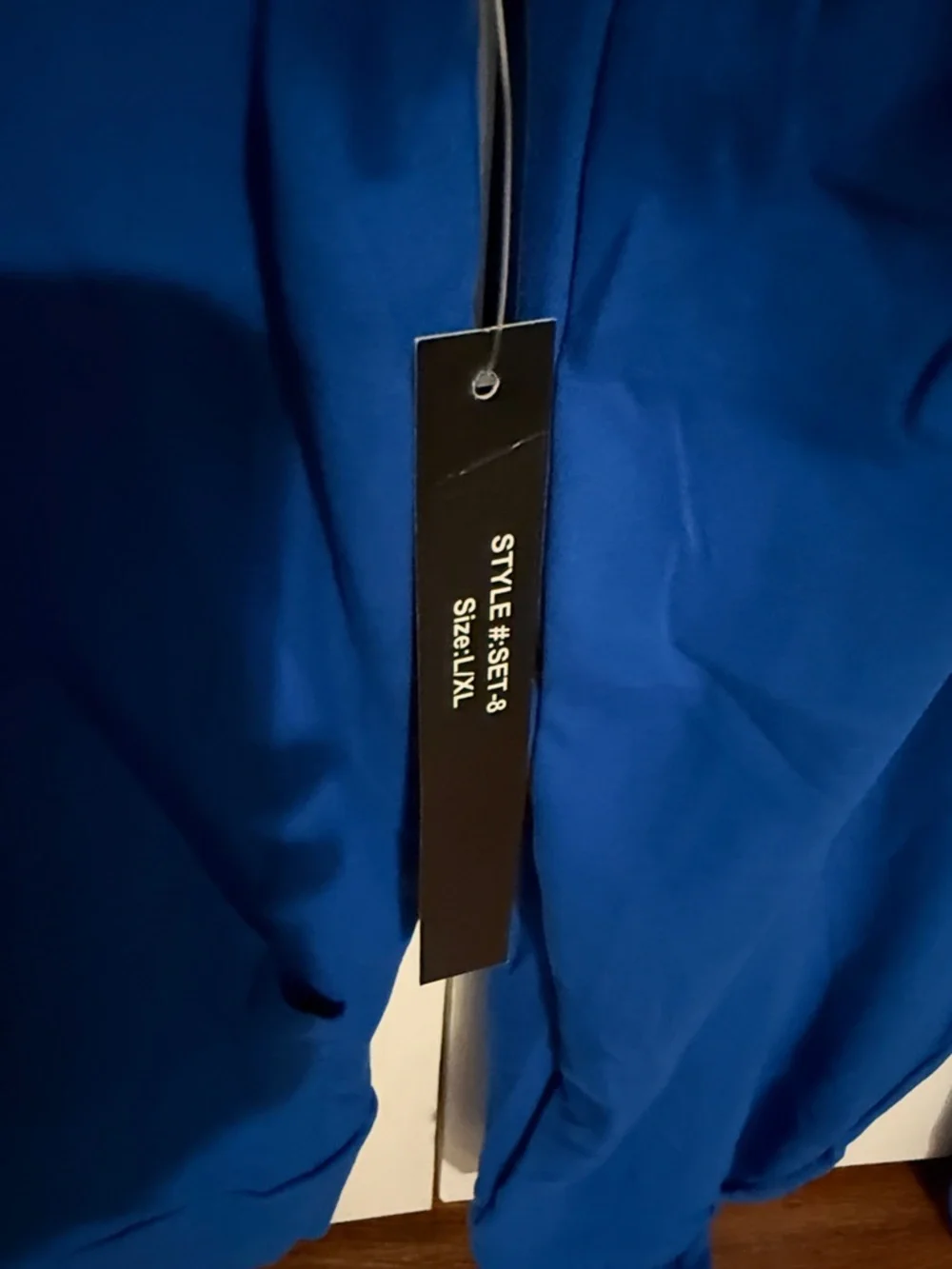 New Mix Women's Bright Royal Blue Hoodie & Legging Set - Picture 2 of 4